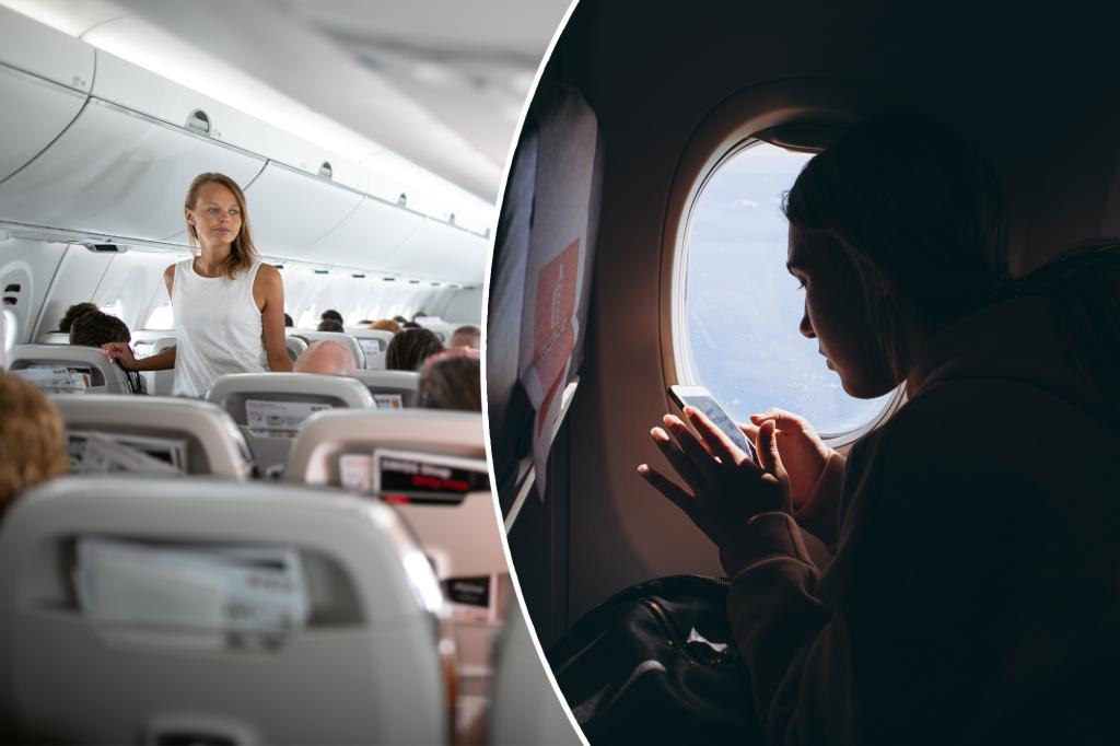 The passenger of the plane returns from the bathroom, finds anonymous note with shocking request