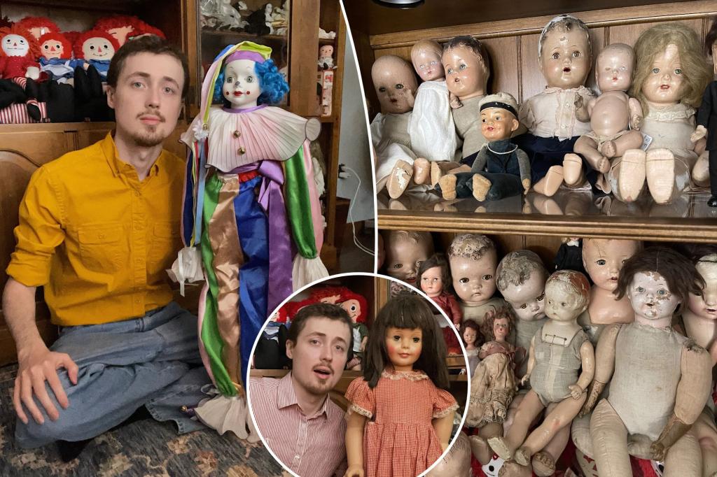 I spent $ 4k collecting dolls 'bored' - people think I'm weird but it's 'my call'