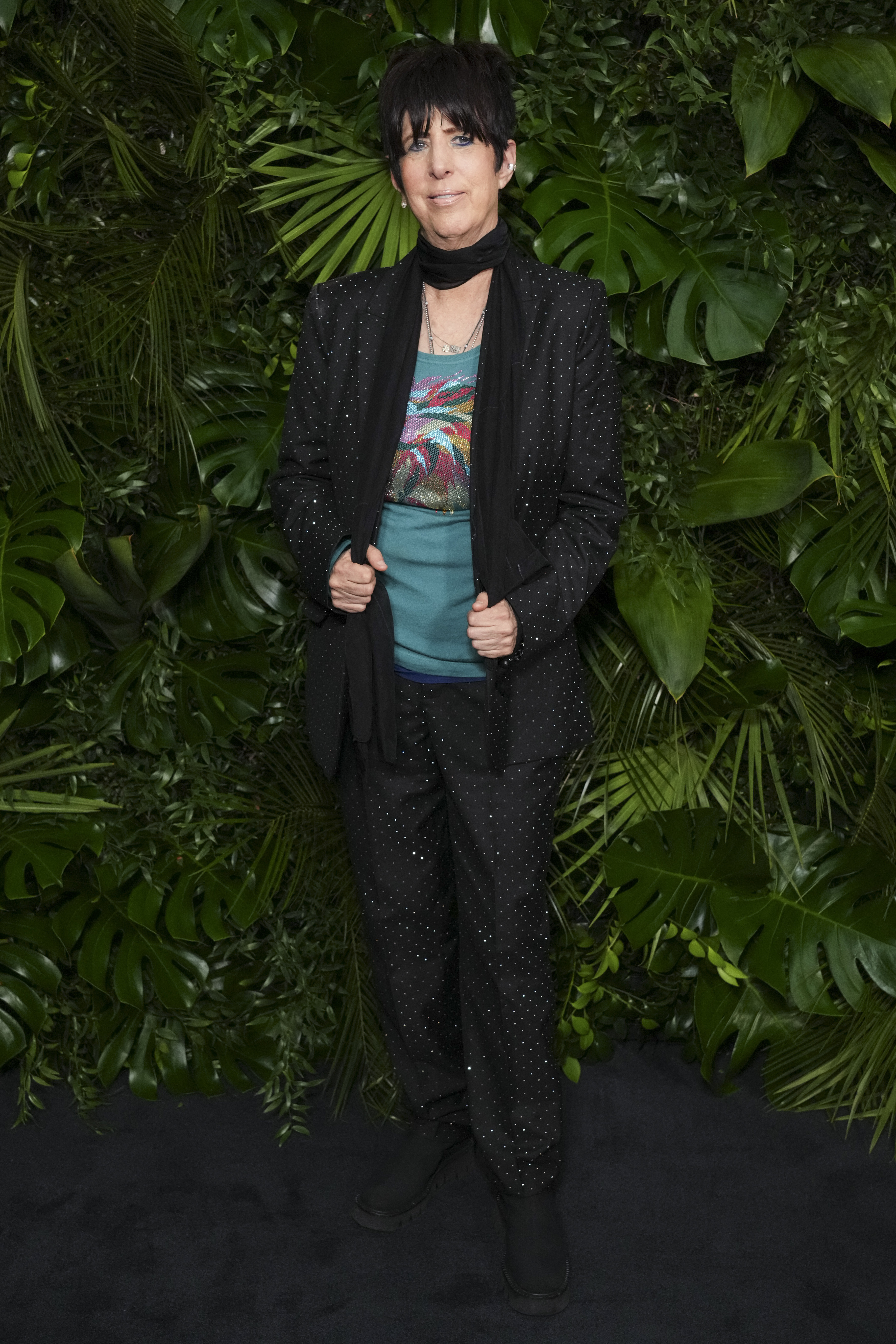 Diane Warren arrives at the 16th Annual Oscars of Chanel Awards on Saturday, March 1, 2025, at the Beverly Hills Hotel in Beverly Hills