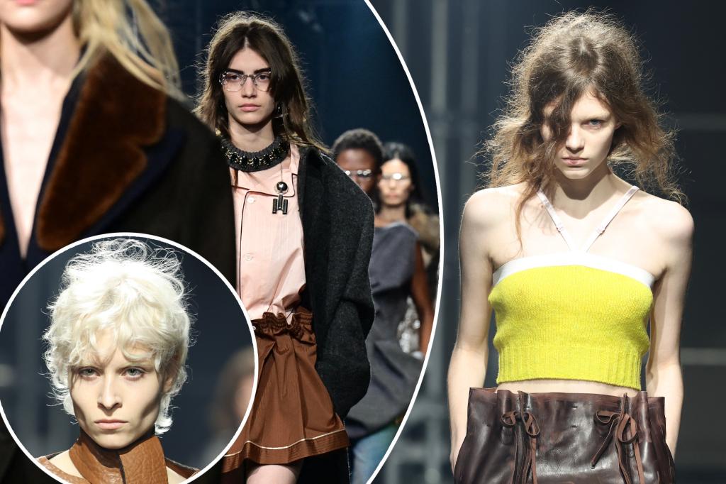 Prada Panned for Behdhead Hair at Milan Fashion Week: 'Depression is stylish'