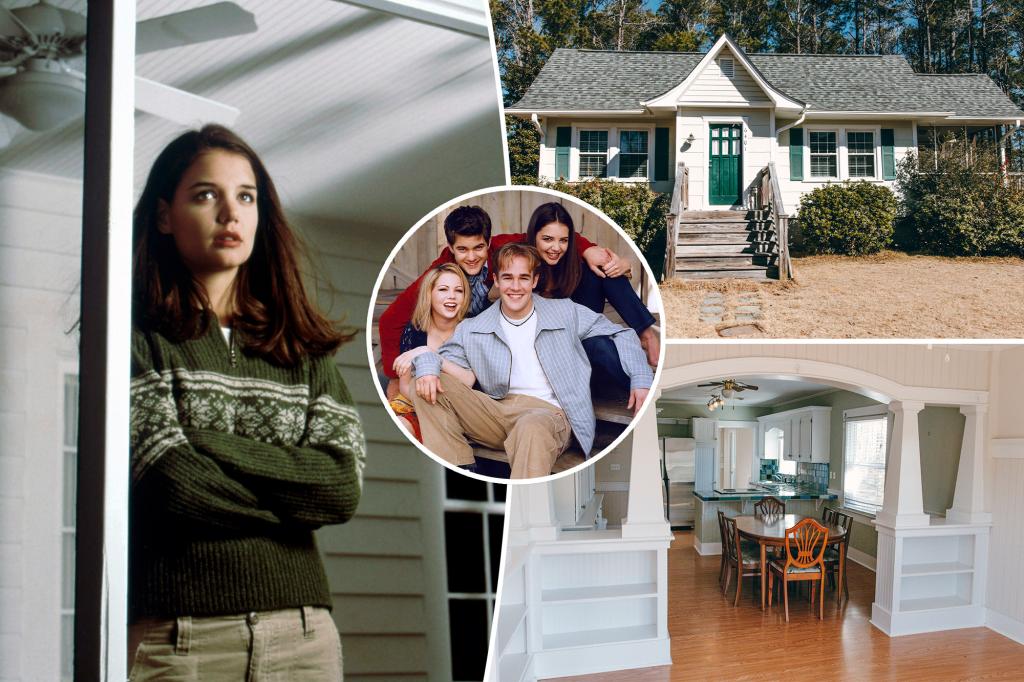 Katie Holmes' Fictional Home on 'Dawson's Creek' to hit the auction block - with a catch