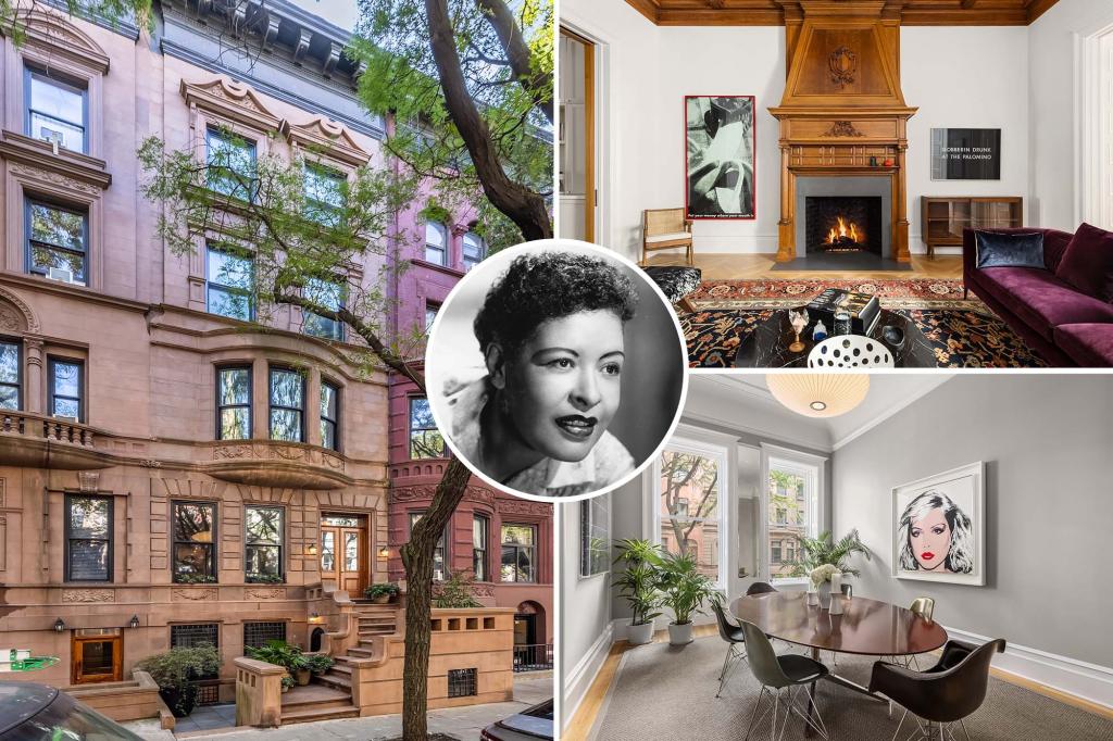 Exclusive | NYC Townhouse where jazz icon Billie Holiday Live until her death has sold for $ 10.5 million