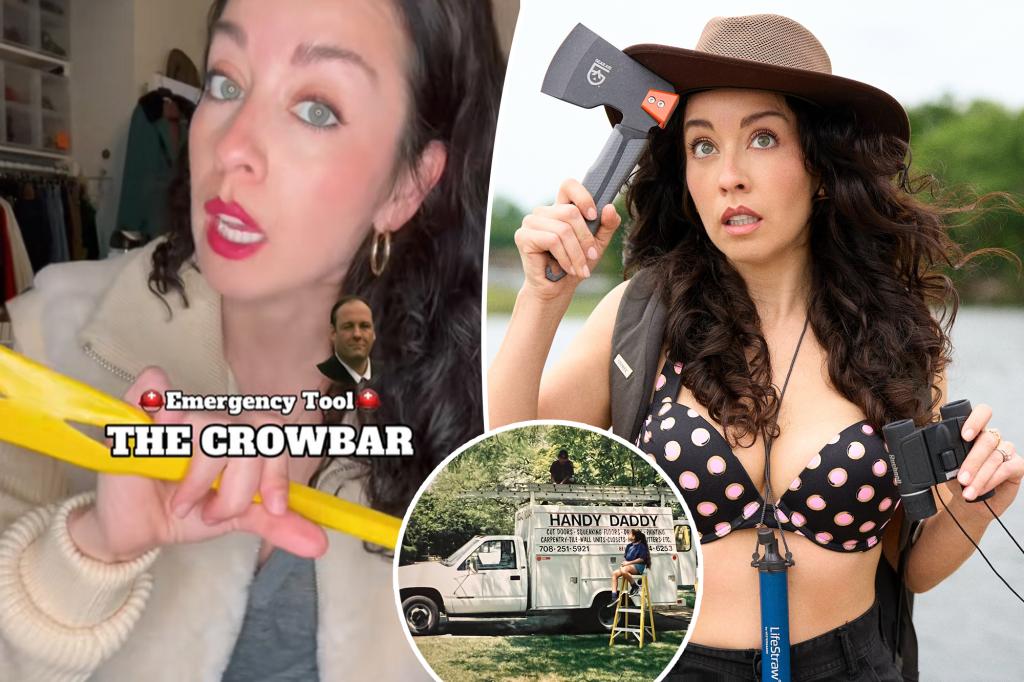 'Pretty' Doomsday Prepper shares extreme survival skills: 'End of world bases'