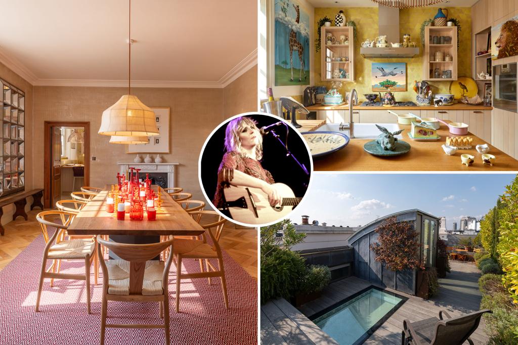 Late Fleetwood Mac icon's London London Penthouse Lists for sale more than 2 years after her death