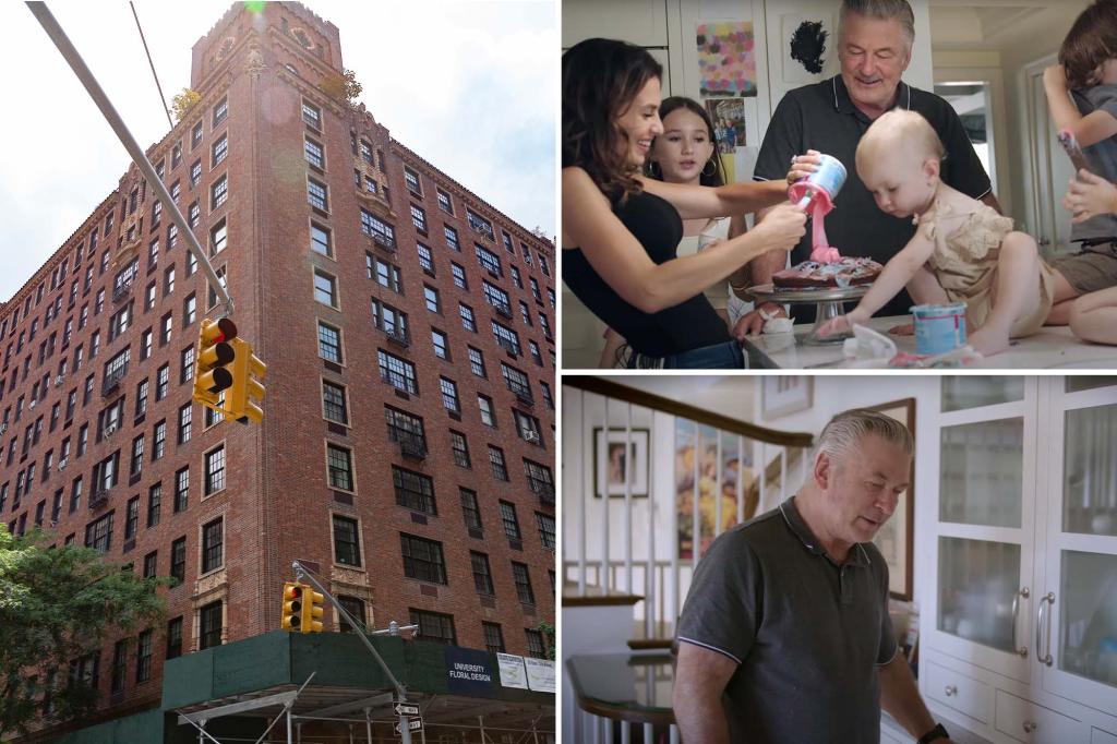 Alec Baldwin reveals that his 6,000 -square -foot apartment NYC is 'too small' for his family of 9