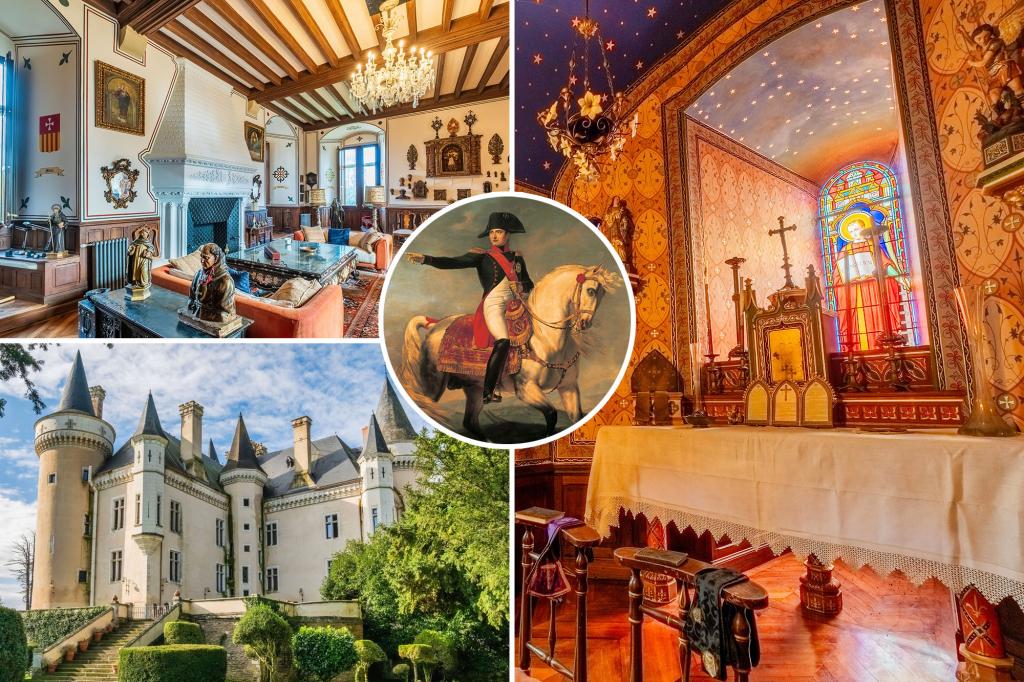 French Castle where Napoleon buried his treasure is now on sale