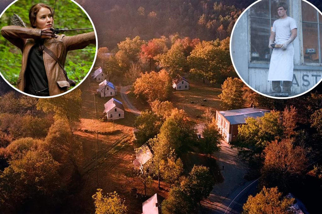 This historic village of North Carolina Mill Mill played in 'The Hunger Games' - and has listed for sale