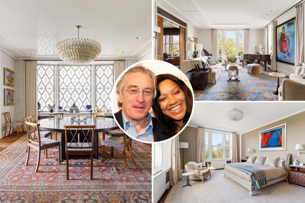 Grace Hightower throws former former Robert De Niro Central Park West Digs for $ 18 million