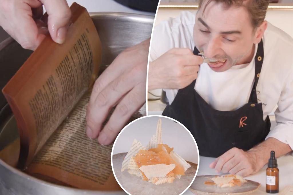 Michelin Chef Concts Old Pudding Fragrance Book that turns dinner again $ 360