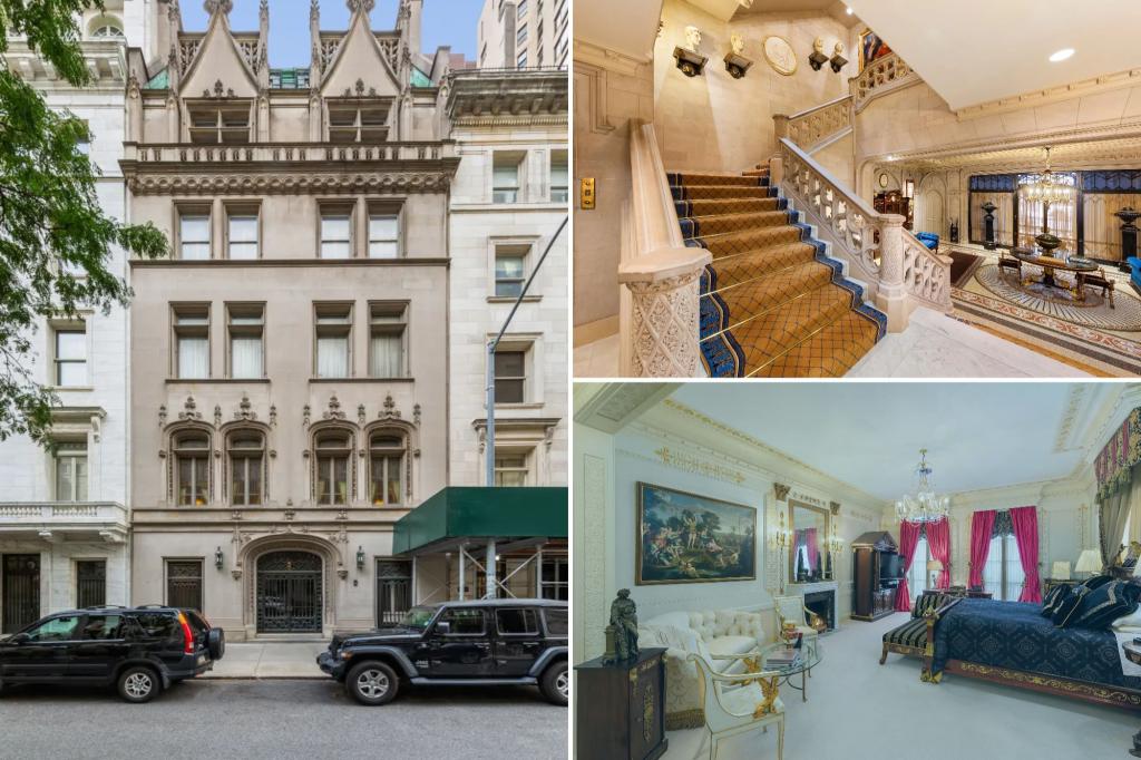 Manhattan's largest private residence has just received a $ 9 million price reduction